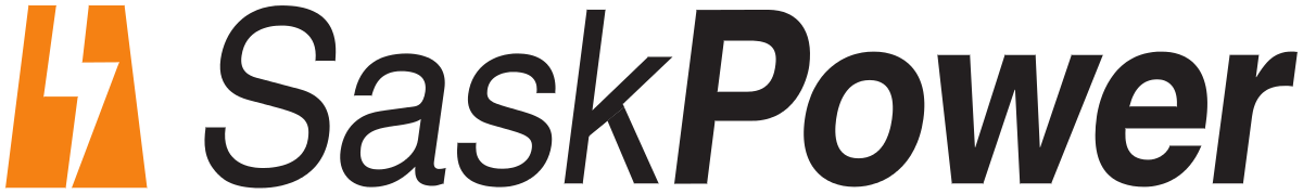 saskpower logo with lighting bolt
