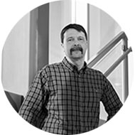Head shot of Doug Irvine, Dynamo Director of Construction and Manufacturing