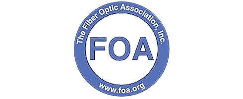 The Fiber Optic Association Inc. (FOA) logo